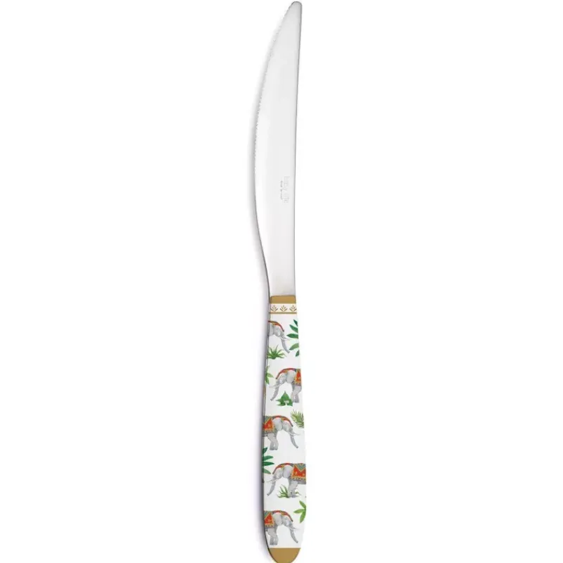 Couteaux-Easy Life MARAJAH Couteau de table inox avec poignée décorée EASYLIFE