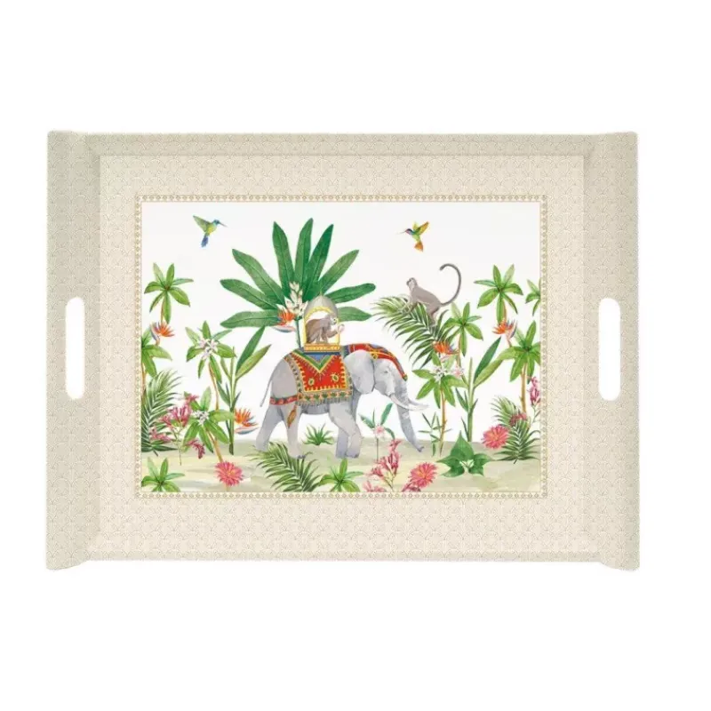 Plateaux Mélamine-Easy Life MARAJAH Plateau de service rectangle Mélamine EASYLIFE 51 x 37 cm SC