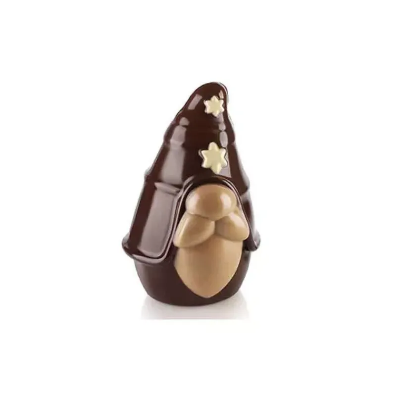 Thème Noël | Moules À Chocolat-SilikoMart MARTINO le Gnome Kit de moules thermoformés sujet 3D  SC