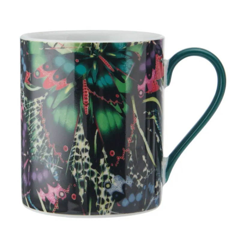 Mugs-Kitchen Craft MIKASA et Sarah Arnett Mug en Porcelaine Fine 35 cl Papillon