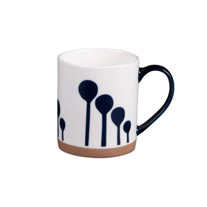Mugs-TABLE PASSION MIKONOS Mug en faïence 35cl  Décor Bulles