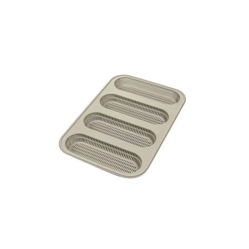 Moules Silikomart | Moules À Gâteaux Silicone-SilikoMart MINI BAGUETTE BREAD Moule 4  mini baguettes en silicone SC
