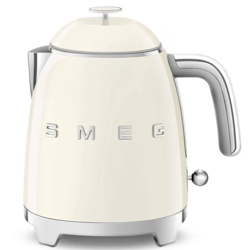 Bouilloires Électriques | Bouilloire Smeg-SMEG Mini Bouilloire électrique Années 50 Crème