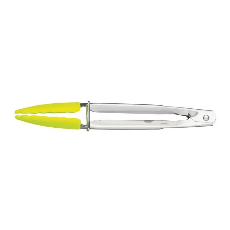 Pinces | Pinces-Kitchen Craft Mini pinces en acier et silicone Colour Works coloris variés