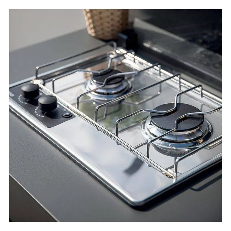 Cuisine Extérieure-ENO MODULO Cuisine extérieure élément Table de cuisson Gaz à encastrer dans Meuble MODULO MASTER