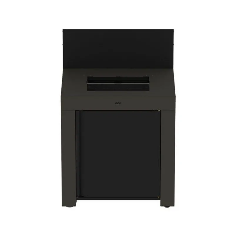 Cuisine Extérieure-ENO MODULO Pack Cuisine extérieure MASTER Elément pour Table de cuisson Acier Galvanisé Gris Cargo