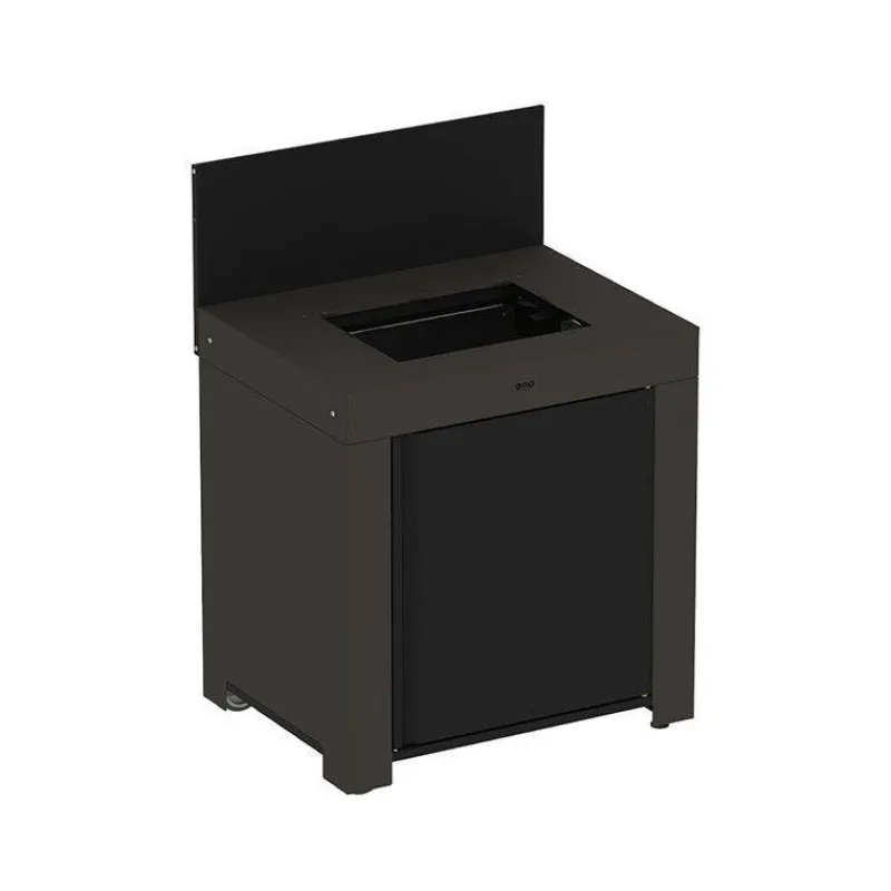 Cuisine Extérieure-ENO MODULO Pack Cuisine extérieure MASTER Elément pour Table de cuisson Acier Galvanisé Gris Cargo