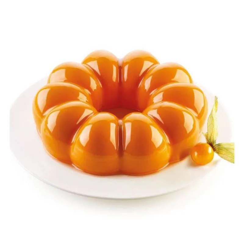 Moules Silikomart | Moules À Gâteaux Silicone-SilikoMart MOMENTS Moule rond découpe en silicone 3Design D16 cm  SC