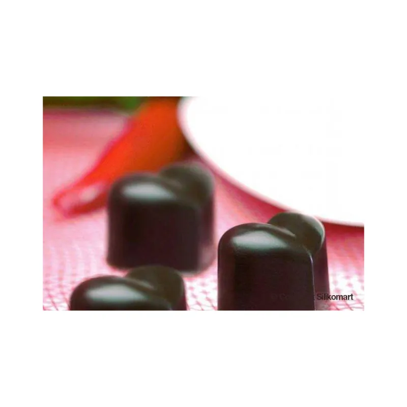 Thème Saint Valentin | Moules Silikomart-SilikoMart MONAMOUR Moule Décoration Coeur Chocolat en silicone