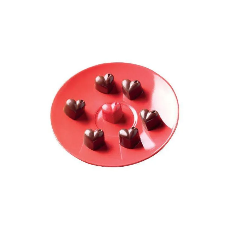Thème Saint Valentin | Moules Silikomart-SilikoMart MONAMOUR Moule Décoration Coeur Chocolat en silicone