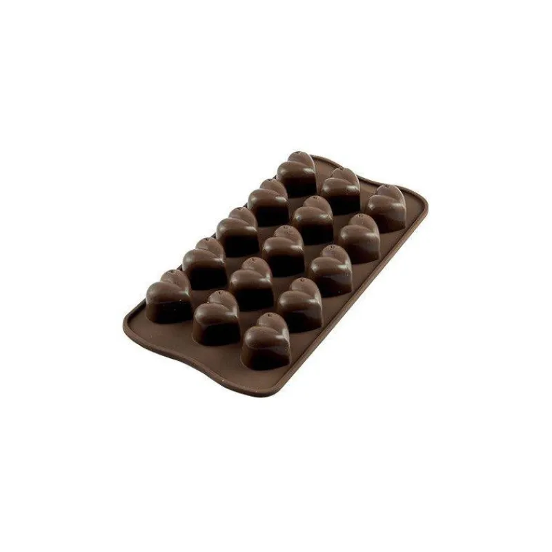 Thème Saint Valentin | Moules Silikomart-SilikoMart MONAMOUR Moule Décoration Coeur Chocolat en silicone