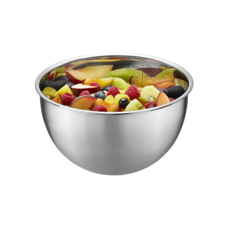 Boites Et Saladiers | Bols À Mixer-GEFU MONDI Saladier inox avec couvercle transparent - Le lot de 3