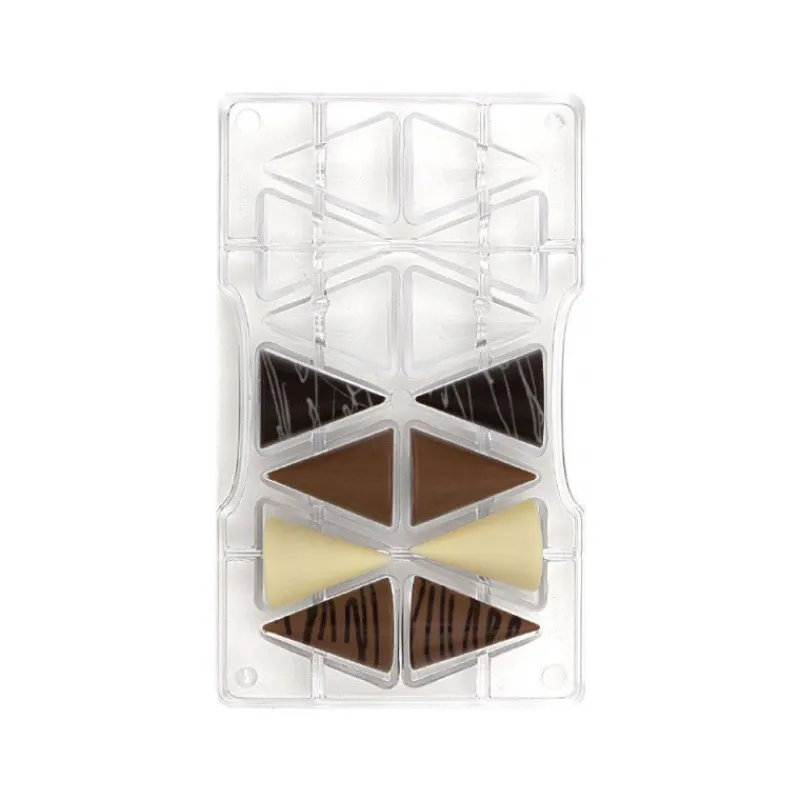 Moules À Chocolat-Decora Moule à chocolats en polycarbonate x 14 cavités Cöne