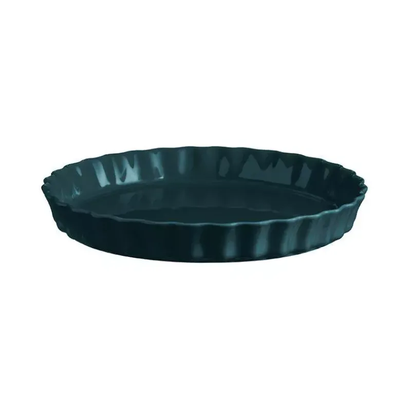 Moules À Tarte | Quiches Et Tourtes-Emile HENRY Moule à Tarte Bleu nuit Belle Ile D30 cm