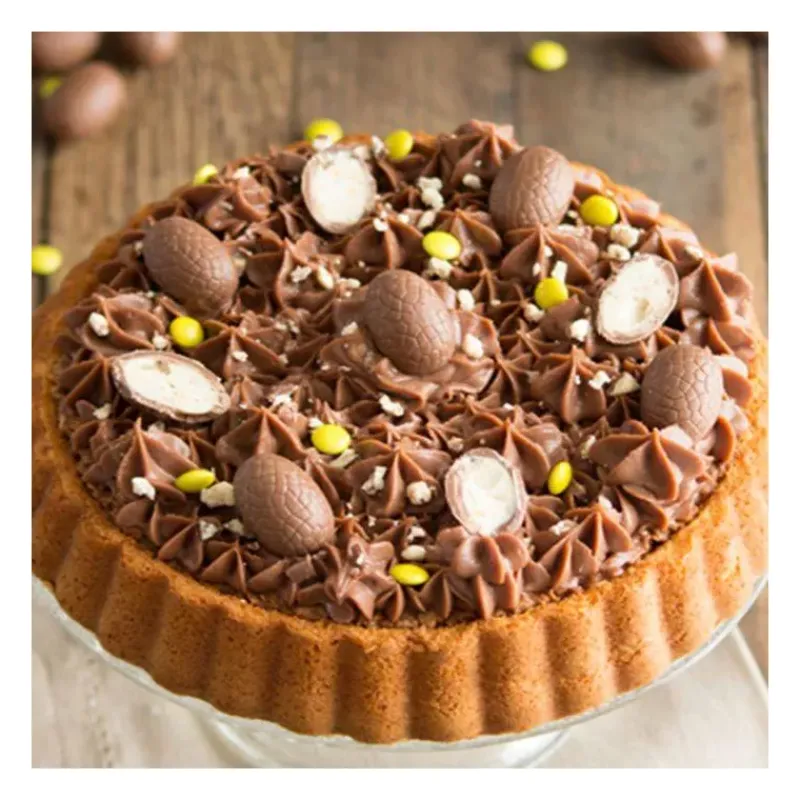 Moules À Tarte | Quiches Et Tourtes-Decora Moule à tarte Fruits Frais en acier revêtement anti adhésif D28