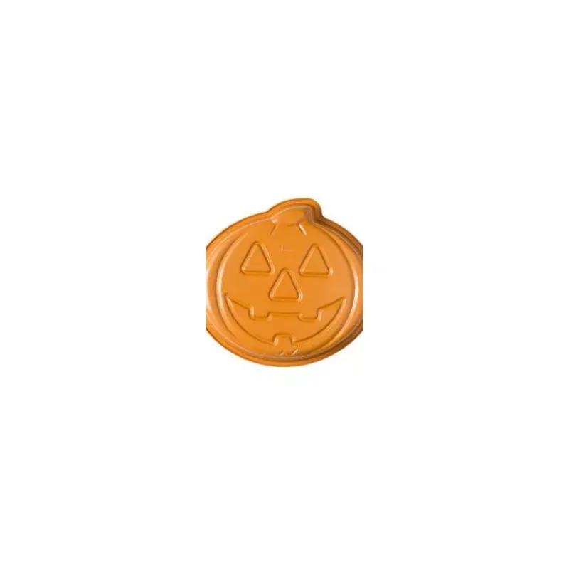 Thème Halloween-Decora Moule Citrouile 3D Acier Orange
