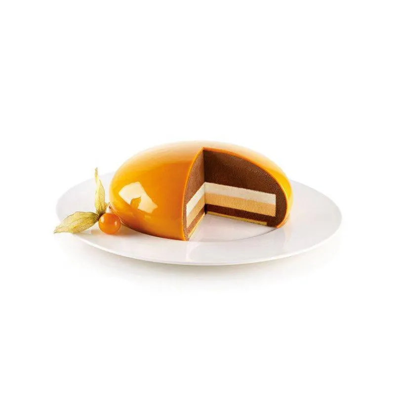Moules Silikomart | Moules À Gâteaux Silicone-SilikoMart Moule insert en silicone pour gâteaux ronds Collection 3Design