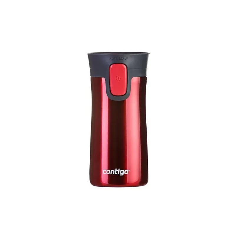 Gourdes Isothermes Et Mugs-Contigo Mug isotherme acier PINNACLE Rouge 300 ml