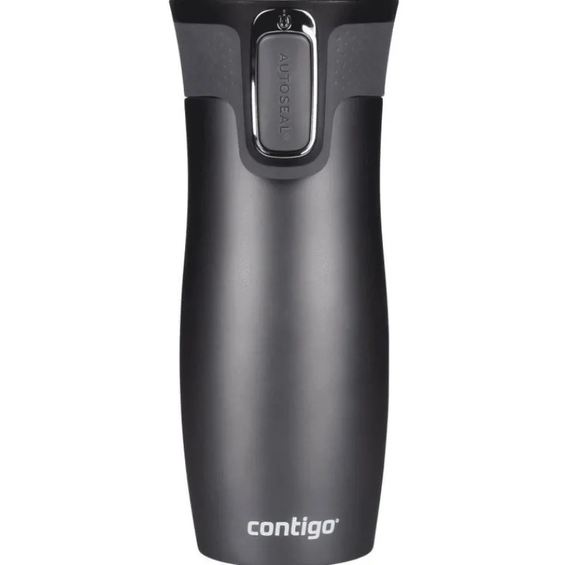 Gourdes Isothermes Et Mugs-Contigo Mug isotherme acier WESTLOOP Gunmetal  Gris mat 470 ml