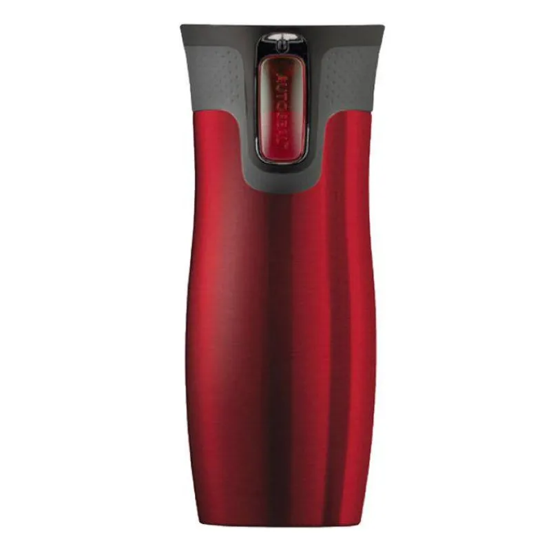 Gourdes Isothermes Et Mugs-Contigo Mug isotherme acier WESTLOOP ROUGE 470 ml