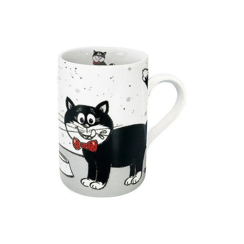 Mugs-KONITZ MUG Porcelaine Könitz Chat CARLO THE CAT