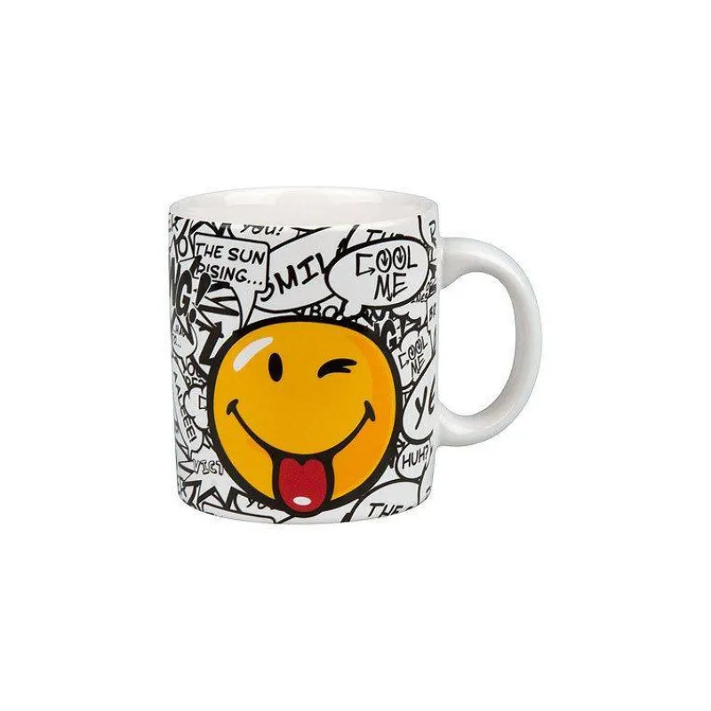 Mugs-KONITZ MUG SMILEY Messages