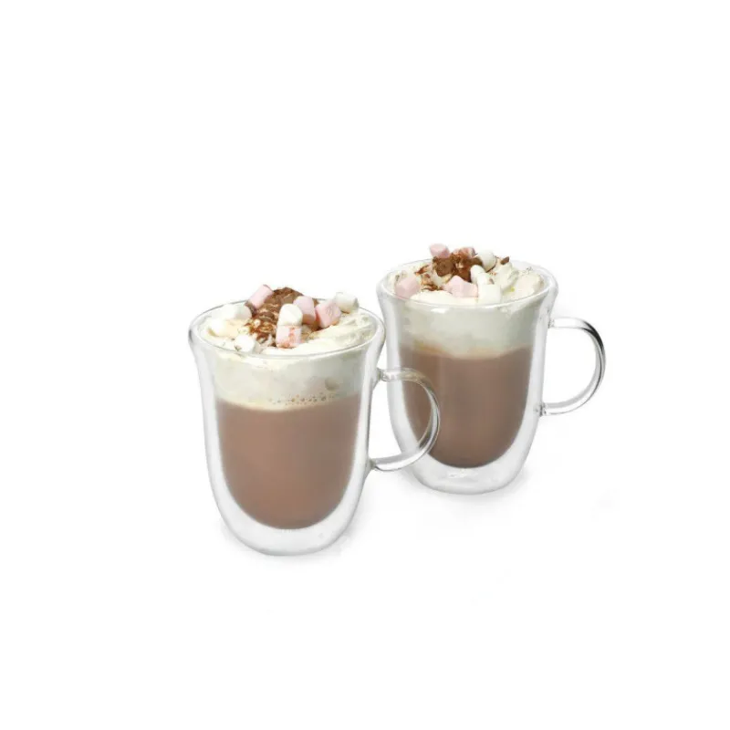 Tasses-Kitchen Craft Mug Tasse à Thé café chocolat chaud double paroi 350 ml La Cafetiere - les 2