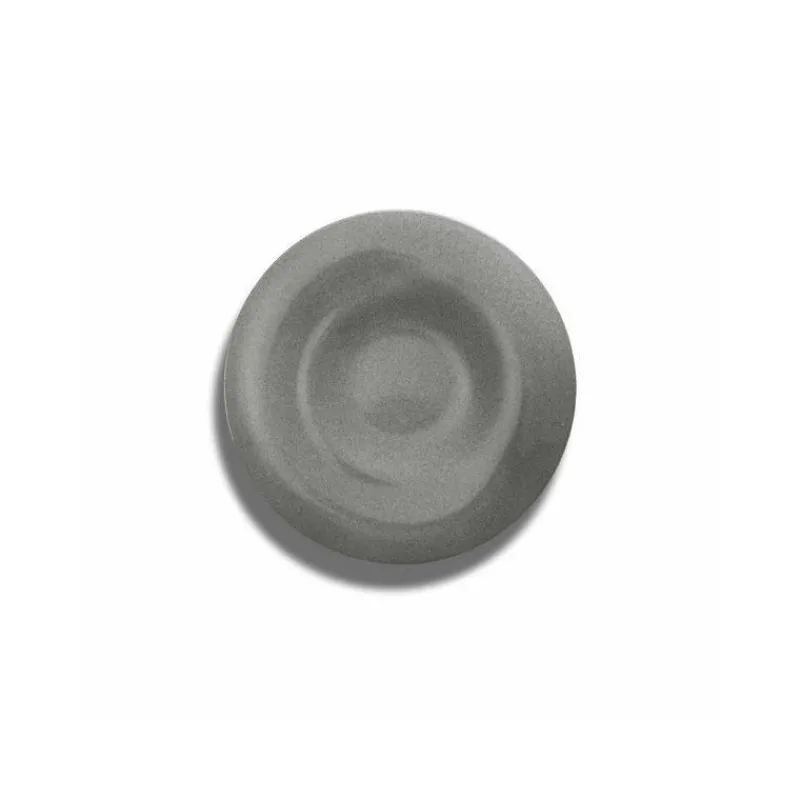 Assiettes Plates-PORVASAL MUNDO Assiette Yis bassin Aile ronde Porcelaine D31 Artico Gris SC
