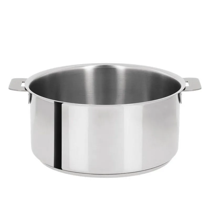 Casseroles En Inox | Casseroles Cristel-CRISTEL MUTINE Casserole Amovible Inox Corps Classique D14