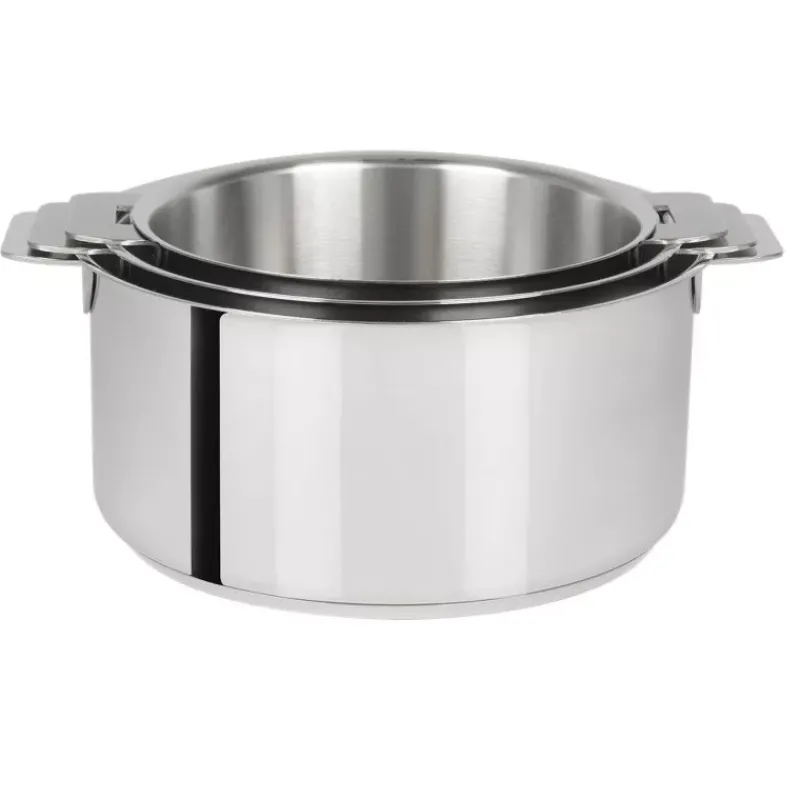 Faitouts Amovibles Inox | Faitouts-CRISTEL MUTINE Faitout Inox amovible Corps Classique D22