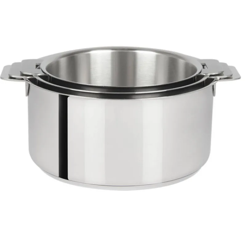 Faitouts Amovibles Inox | Faitouts-CRISTEL MUTINE Faitout Inox amovible Corps Classique D26