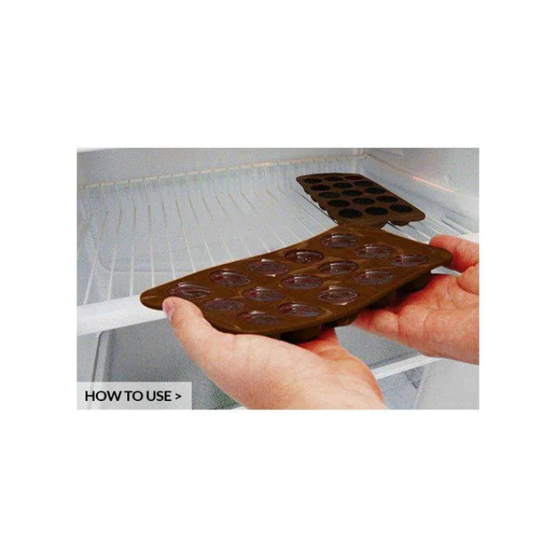 Moules Silikomart | Moules À Gâteaux Silicone-SilikoMart NATURE Moule Décoration Feuille Chocolat en silicone