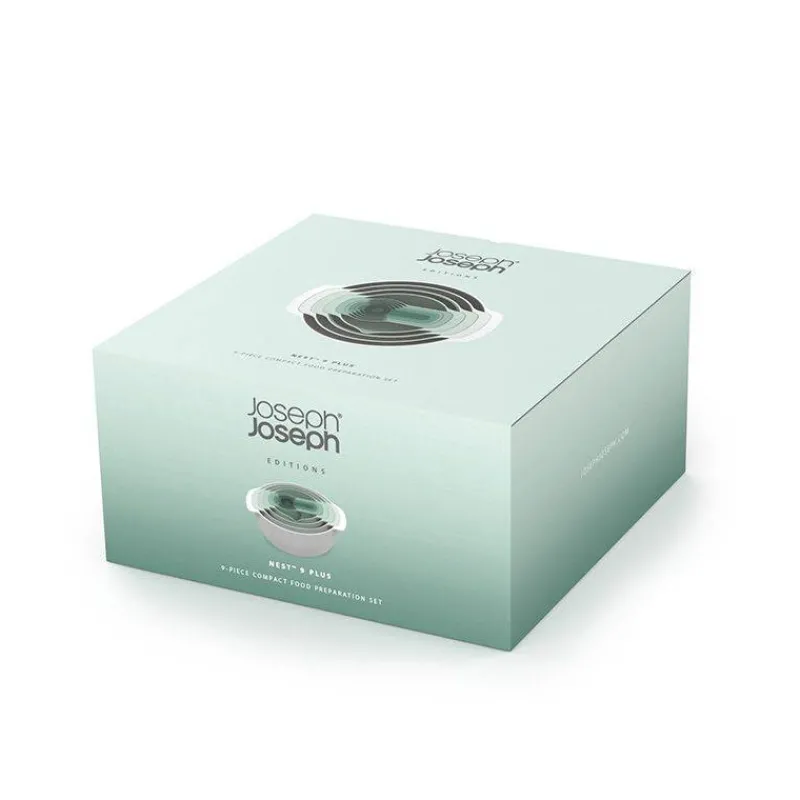 Culs De Poule Pâtisserie | Culs De Poule-Joseph Joseph NEST 9 Plus - 9 Récipients bols cul poule emboitables - OPALE  SC