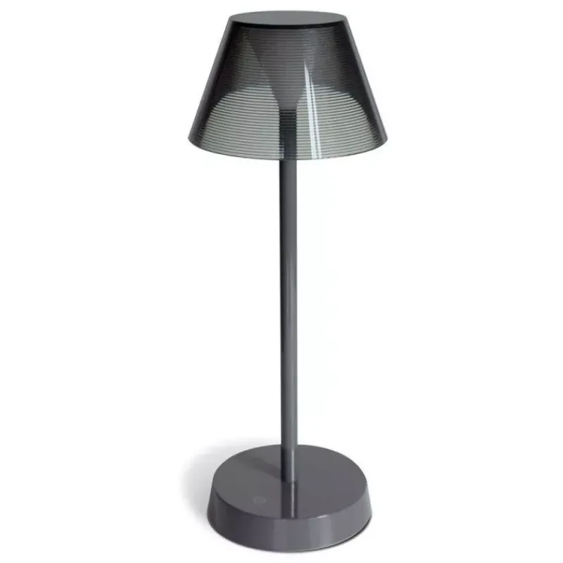 Accessoires De Décoration-WD Lifestyle NEW YORK Lampe rechargeable de table sans fil Gris
