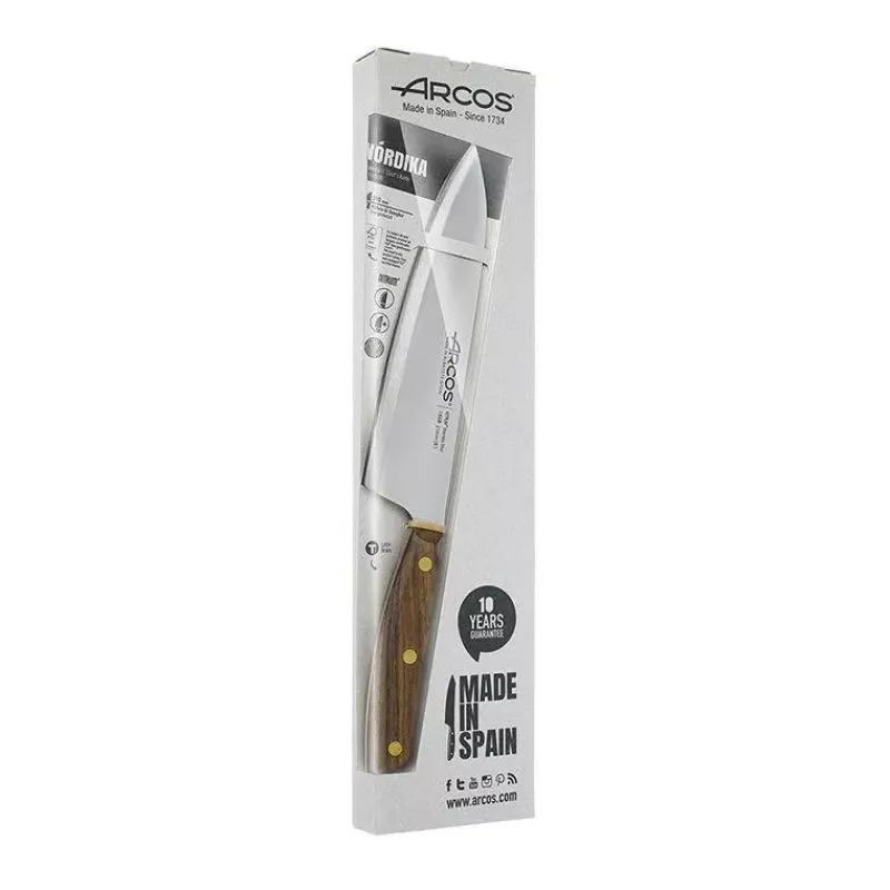 Couteaux Acier-ARCOS NORDIKA Couteau de cuisine Chef 21 cm