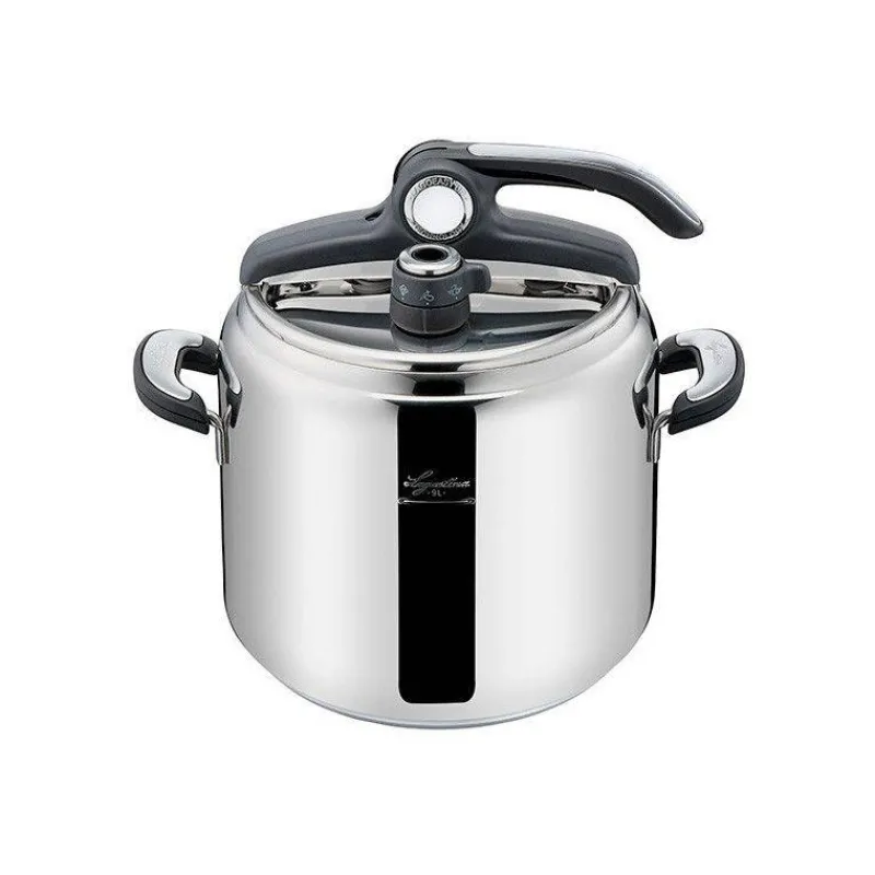Ouvertures Classiques-Lagostina NOVIA LAGOEASY´UP Vitamin Autocuiseur Inox Couvercle à levier + panier   7 L