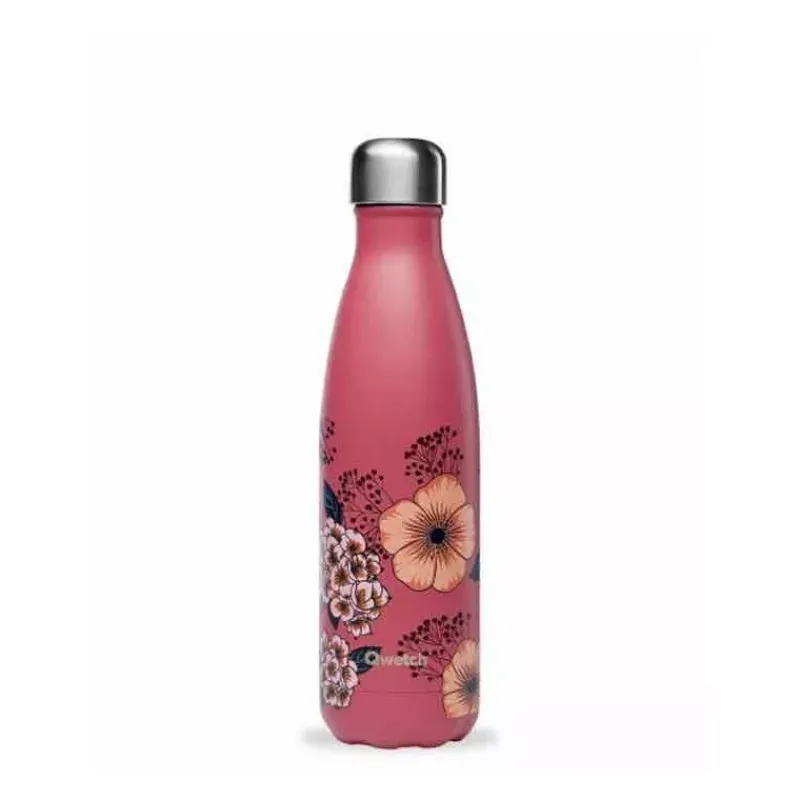 Gourdes Isothermes Et Mugs-Qwetch PACK Bouteilles isothermes double paroi en Inox Anemone - 500 ml et 260 ml