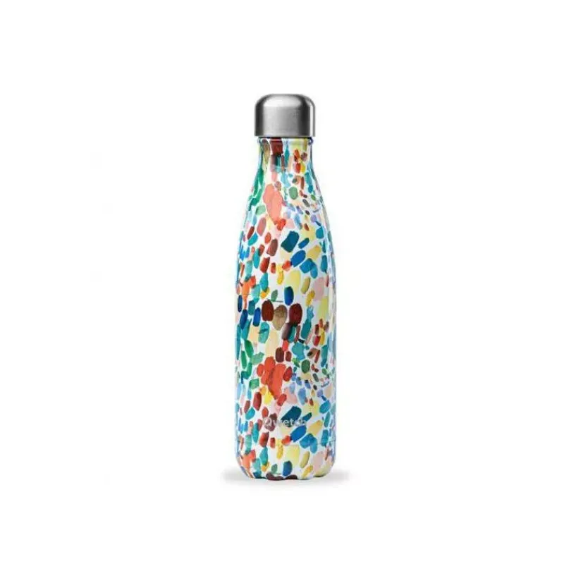 Gourdes Isothermes Et Mugs-Qwetch PACK Bouteilles isothermes double paroi en Inox Arty - 500 ml et 260 ml