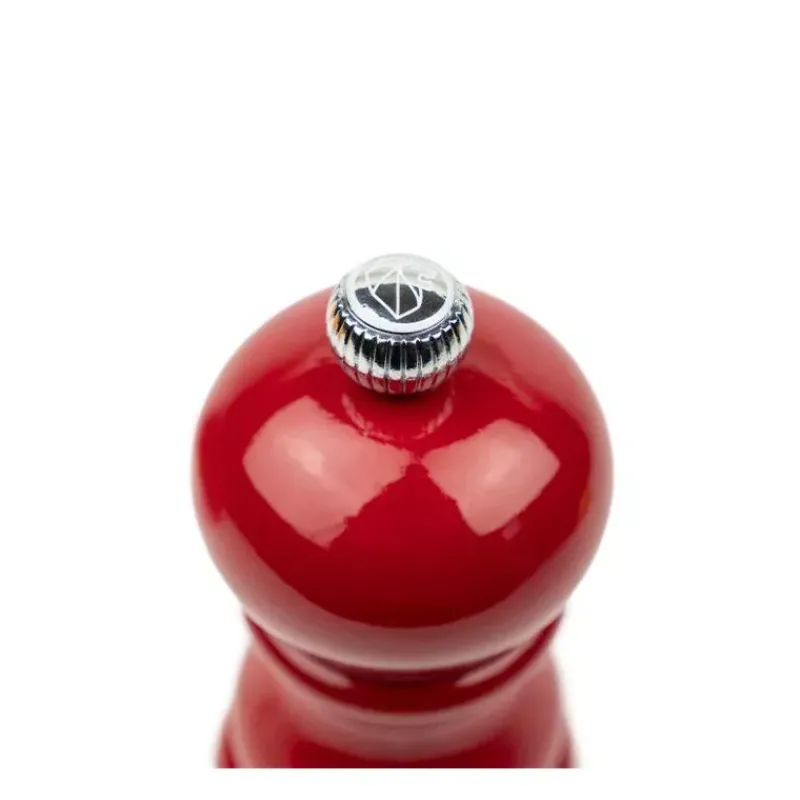 Moulins À Sel-PEUGEOT PARIS Moulin à Sel Bois U´SELECT 18 cm Laqué Rouge passion