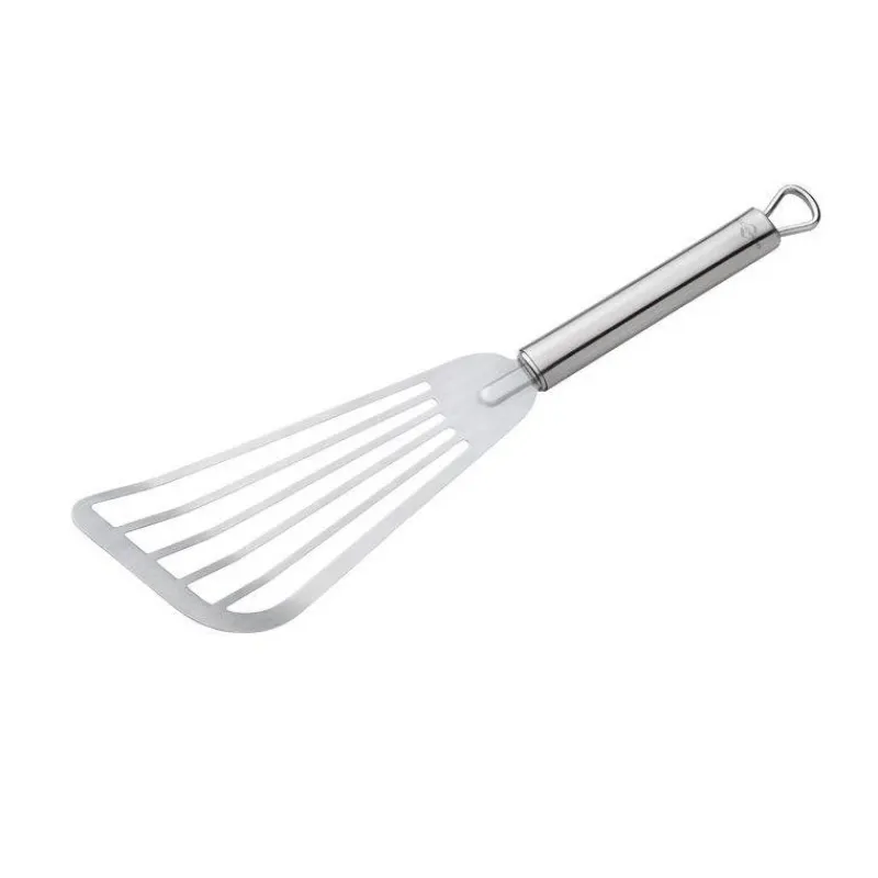 Spatules De Pâtisserie | Spatules-KUCHENPROFI PARMA Spatule biseautée ajourée Inox