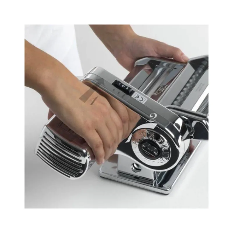 Préparer Les Pâtes-MARCATO PASTADRIVE Moteur électrique pour Machine à Pâtes chromée ATLAS 150 et REGINA