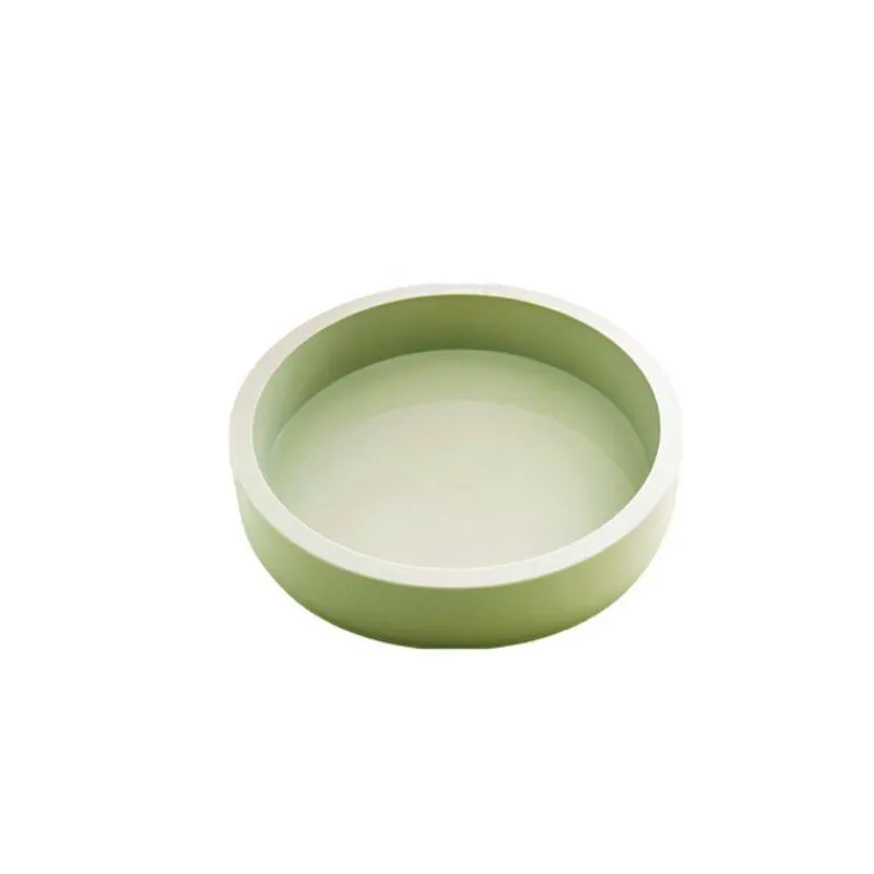 Moules Silikomart | Moules À Gâteaux Silicone-SilikoMart PERLA Moule rond bords droits en silicone 3Design D24 cm