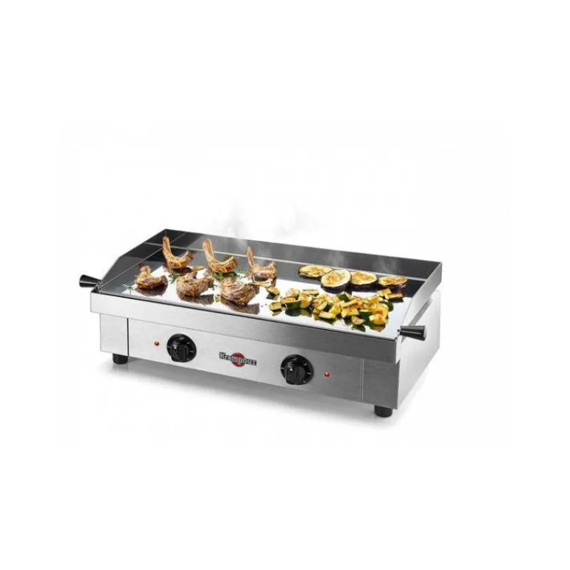 Plancha Électrique | Krampouz Plancha-KRAMPOUZ PLANCHA Electrique INOX 64 x 34 3200W - Saveur