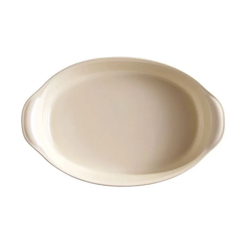 Plats À Rôtir Et Gratins-Emile HENRY Plat à Four Ultime en Céramique Grand Ovale Argile