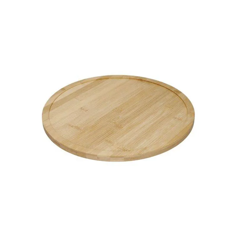 Plateaux Bois-Kitchen Craft Plateau tournant en bambou KitchenCraft D25 cm