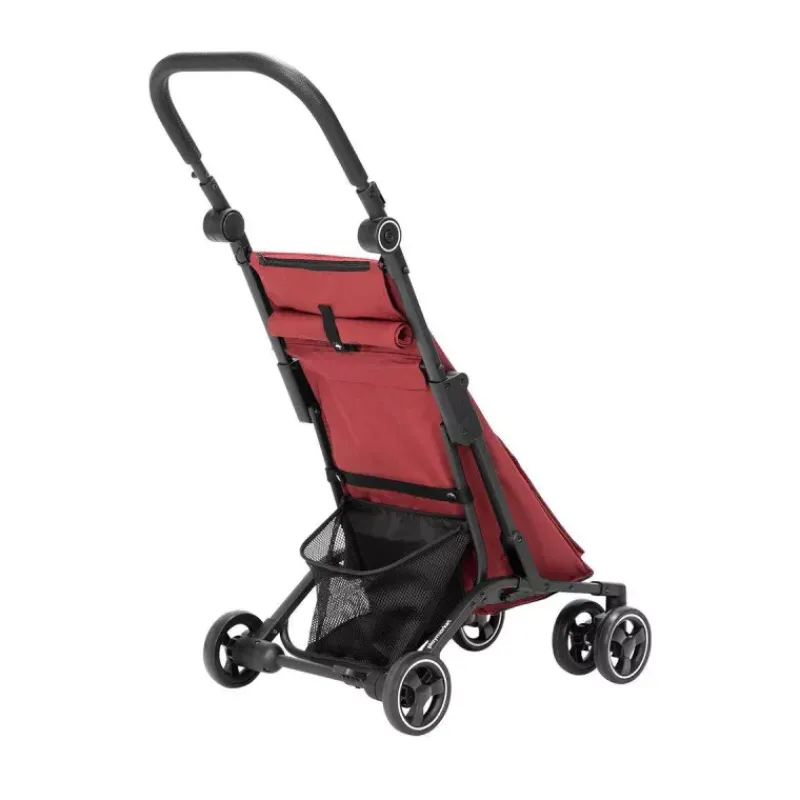 Poussettes De Marché-Playmarket POCKET Poussette de marché Chariot de courses Pliable Rouge Cranberry