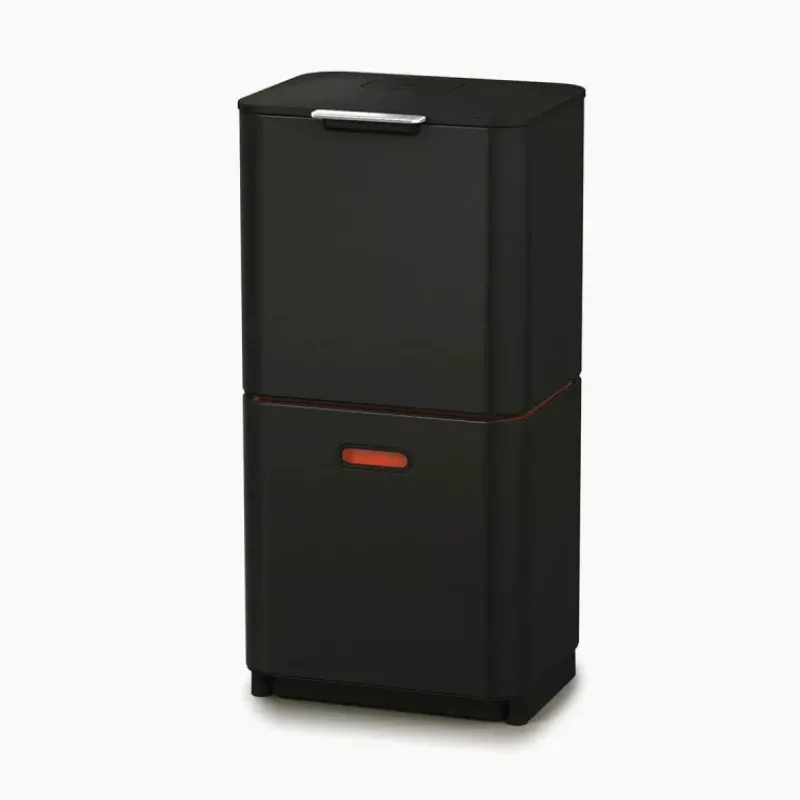 Poubelles De Tri Sélectif-Joseph Joseph Poubelle de cuisine Tri Sélectif TOTEM Max 60 L Noir