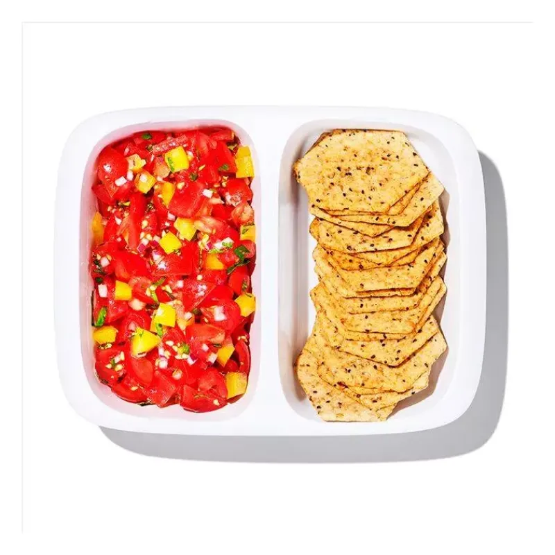 Lunch Box | Boites Et Saladiers-OXO PREP&GO Boite alimentaire Lunch box 2 compartiments 0.4 L