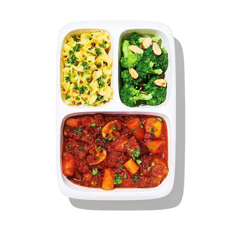 Lunch Box | Boites Et Saladiers-OXO PREP&GO Boite alimentaire Lunch box 3 compartiments 0.9 L