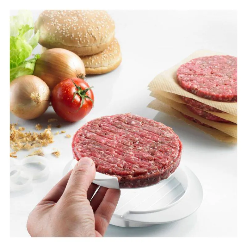 Préparer La Viande-WESTMARK Presse Hamburgers avec poussoir